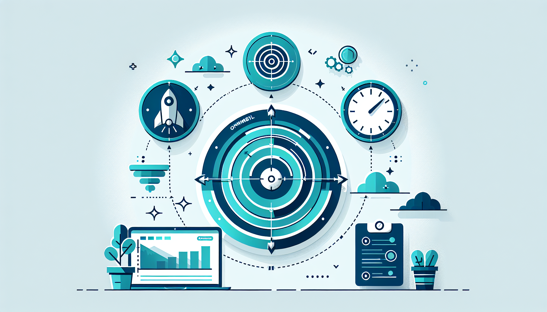 Always-On Strategy 3단 구조(진단-연결-학습)를 루프로 표현한 다이어그램